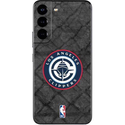 NBA Los Angeles Clippers Black Rust Galaxy S22 Skin